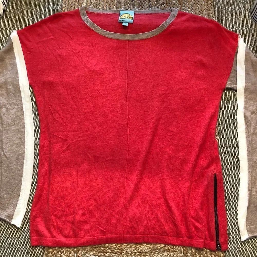 C&C California Colorblock Sweater Medium